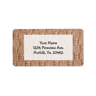 Étiquette Motif Bubble Knit Stitch par Shirley Taylor