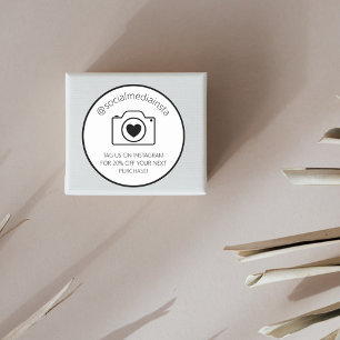 Étiquette Nous Sur Instagram Pour Le Sticker De Pr