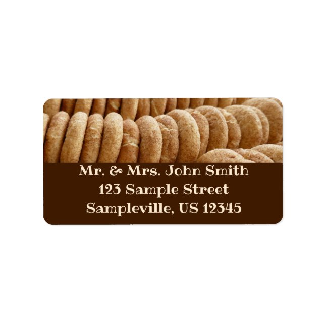 Étiquette odles de Snickerdoodles (Devant)