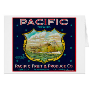 Étiquette Pacific Apple Crate