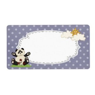 Étiquette Panda