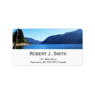Étiquette Parc National Olympique, Seattle, États-Unis