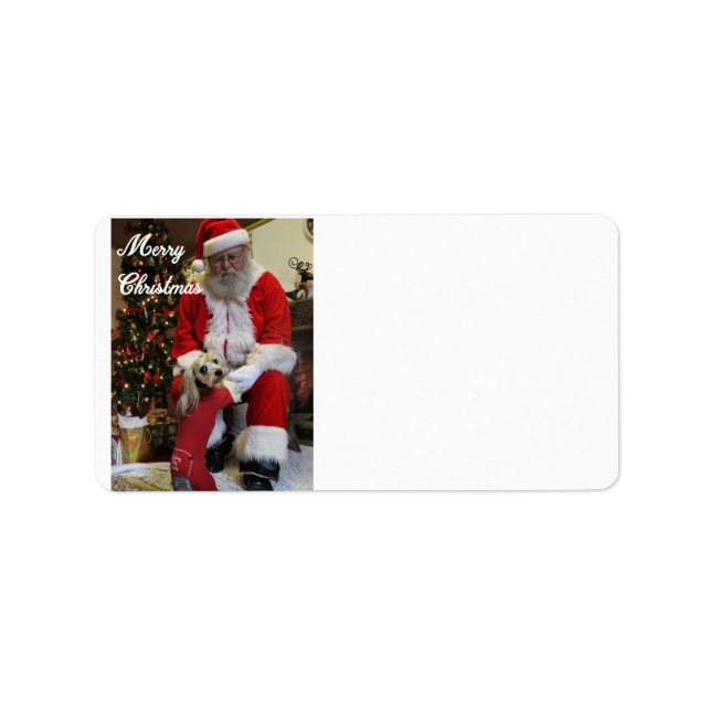 Étiquette Patrouilles Père Noël (Devant)