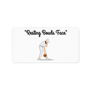 Étiquette Pelouse Bowls : Repose des Bowls Face