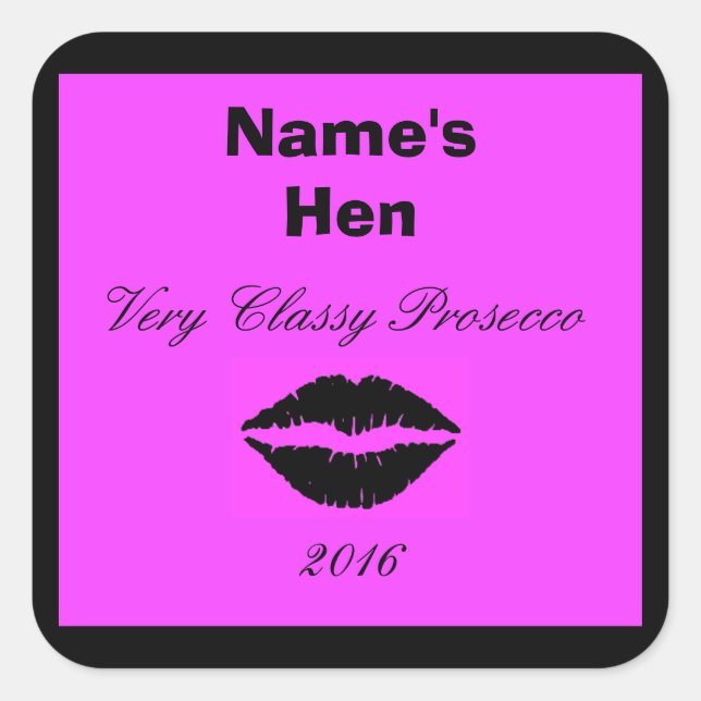 Étiquette personnalisable de bouteille de vin (Devant)