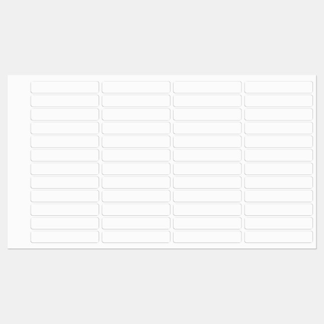 Étiquette personnalisé étanche pour toutes les sur (Feuille)