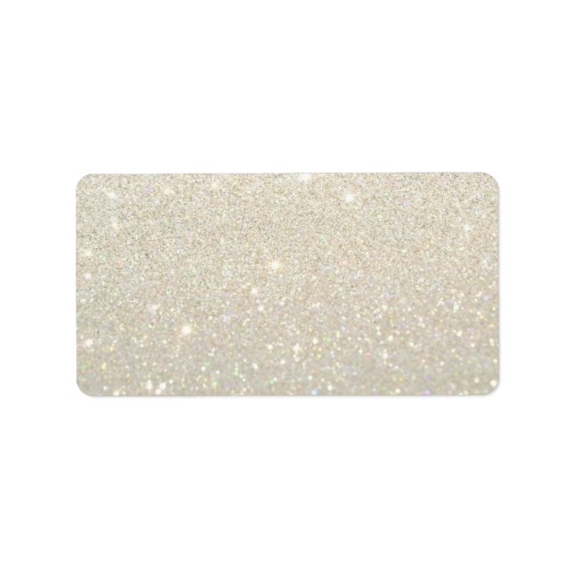 Étiquette personnalisé - Flexible Gold Blanc