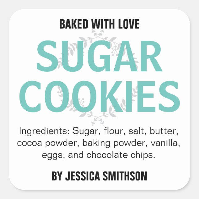 Étiquette personnalisé HM001_02sqv2 (Devant)