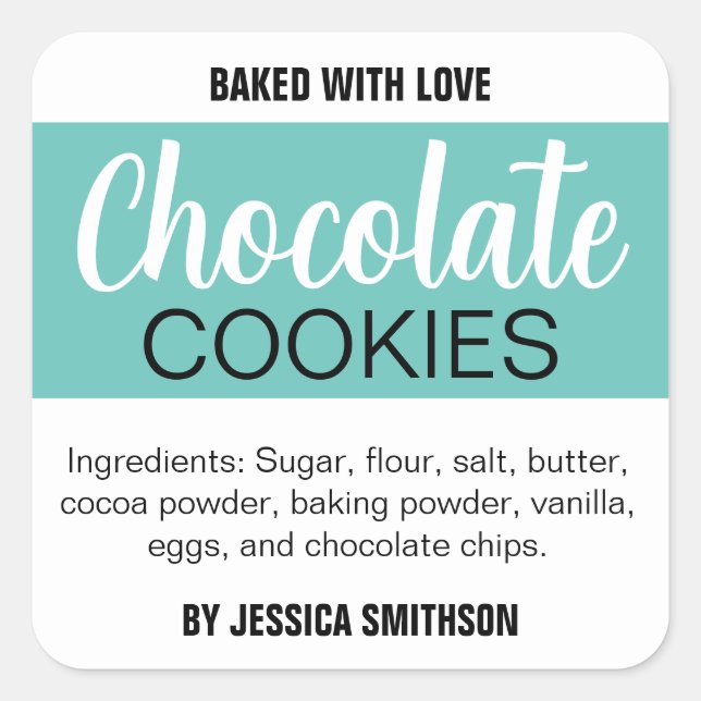 Étiquette personnalisé HM001_03sqv1 (Devant)