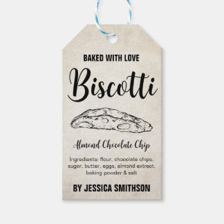 Étiquette personnalisée Biscotti fait maison BIS00
