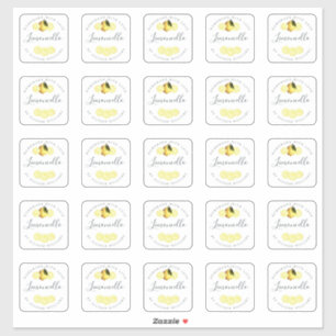 Étiquette personnalisée de limoncello fait maison 