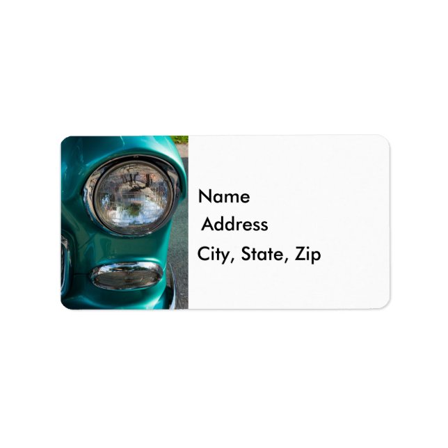 Étiquette Phare de 55 Chevy (Devant)