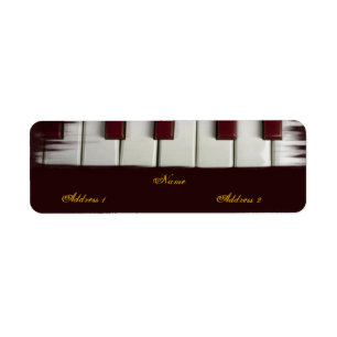 Étiquette Piano Keys
