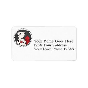 Étiquette postale dalmatienne