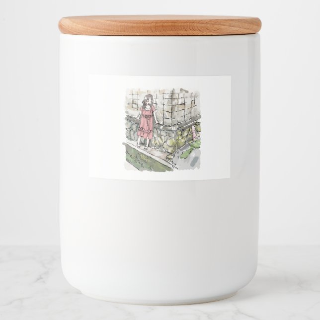 ÉTIQUETTE POUR BOCAUX されくしじ (Devant)