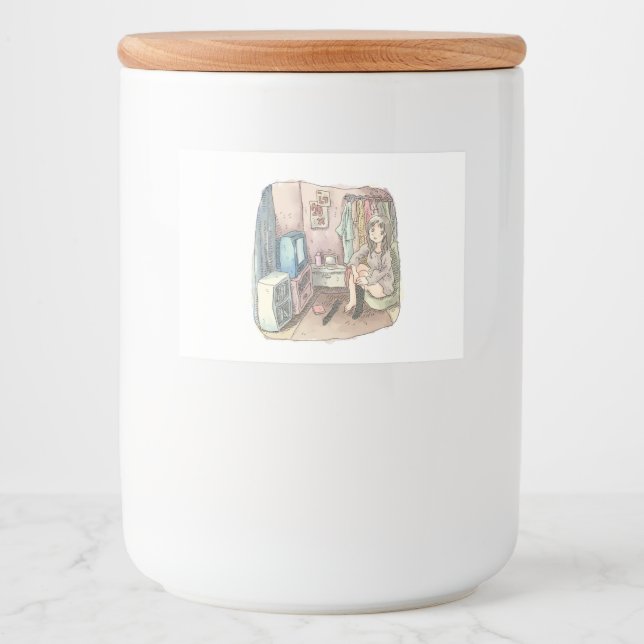 ÉTIQUETTE POUR BOCAUX さ や し じ く 衣 類     (Devant)