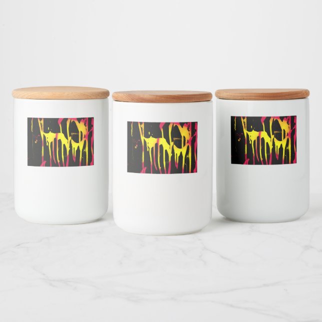 Étiquette Pour Bocaux burons et éperons et bacchanal (Bouteilles)