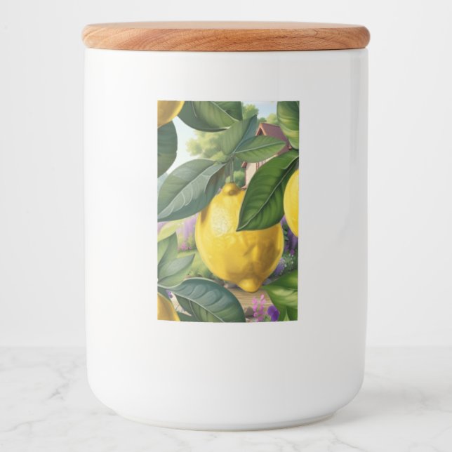 Étiquette Pour Bocaux Citron vert (Devant)