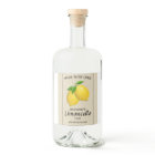 Citrons Limoncello faits maison personnalisés