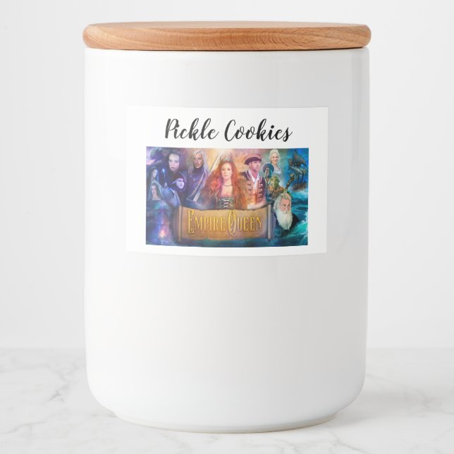 Étiquette Pour Bocaux Cookies Pickle Jar (Devant)