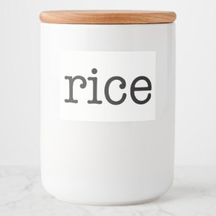 Étiquette Pour Bocaux Cuisine en céramique blanche Canards Accueil Stock