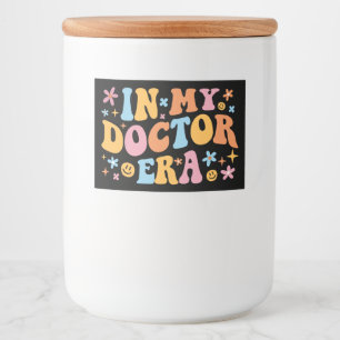 Étiquette Pour Bocaux Dans Mon Docteur, Ère I