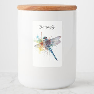 Étiquette Pour Bocaux Dragonfly Dreamscape, personnalisé