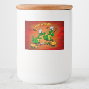 Étiquette Pour Bocaux Dragons - Joyeux Halloween ! Aujourd'hui je vais c