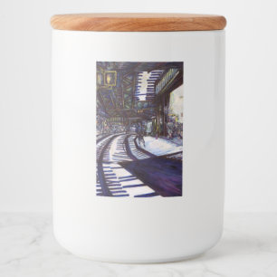 Étiquette Pour Bocaux Dusting the Piano