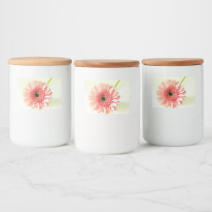 Étiquette Pour Bocaux Gerbera Daisy