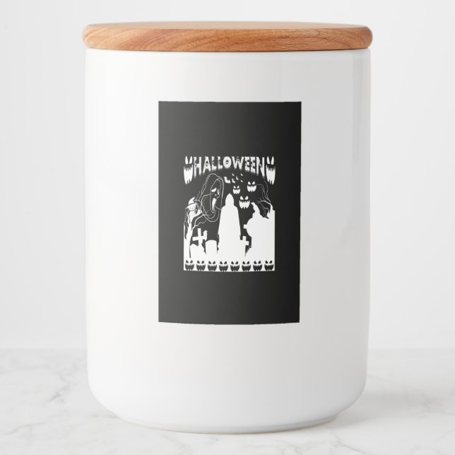 Étiquette Pour Bocaux Halloween The Children Of The Night (Devant)