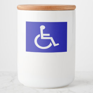 Étiquette Pour Bocaux Handicapés handicapés