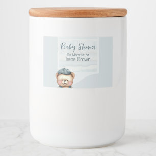 Étiquette Pour Bocaux Le Baby shower charmant