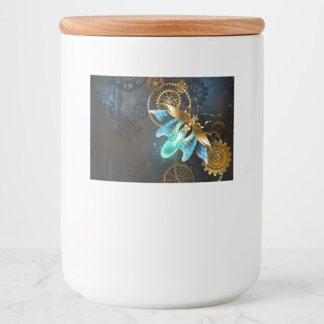 Étiquette Pour Bocaux Luciole de vapeur (Devant)