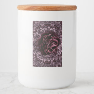 Étiquette Pour Bocaux Mandala de rose