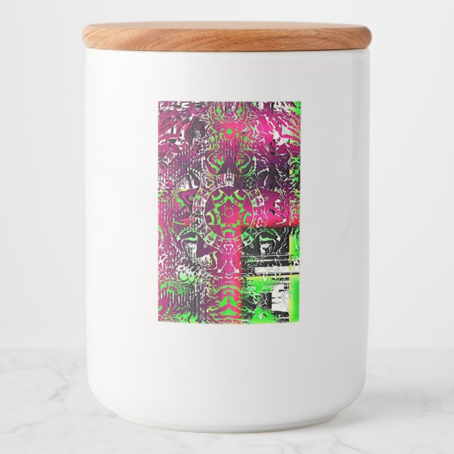 Étiquette Pour Bocaux Mon Nom N'Est Pas Donna (Devant)