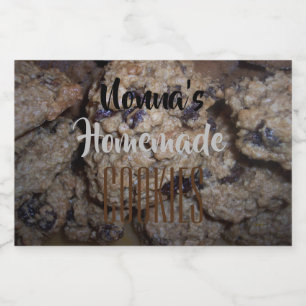 Étiquette Pour Bocaux Personnalisation des cookies maison de Nonna