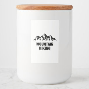 Étiquette Pour Bocaux Randonnée de montagne