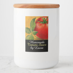 ÉTIQUETTE POUR BOCAUX TOMATOES CHATOUILLERS CANNINGS SAUCE TOMATO