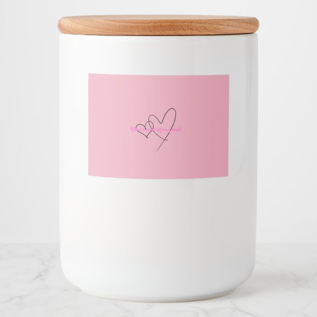 Étiquette Pour Bocaux Web Within – Art of Hidden Strength (Devant)