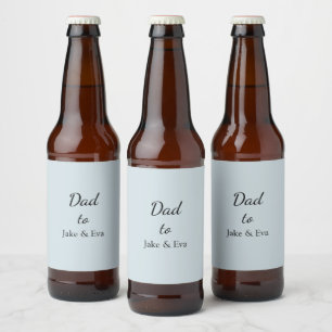 ÉTIQUETTE POUR BOUTEILLES DE BIÈRE 