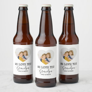 ÉTIQUETTE POUR BOUTEILLES DE BIÈRE 