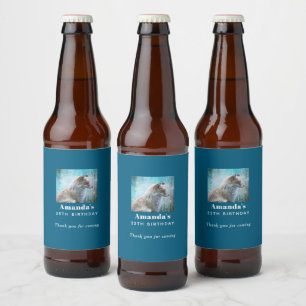 ÉTIQUETTE POUR BOUTEILLES DE BIÈRE 