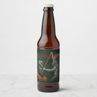Étiquette Pour Bouteilles De Bière Baphomet (nom et style)
