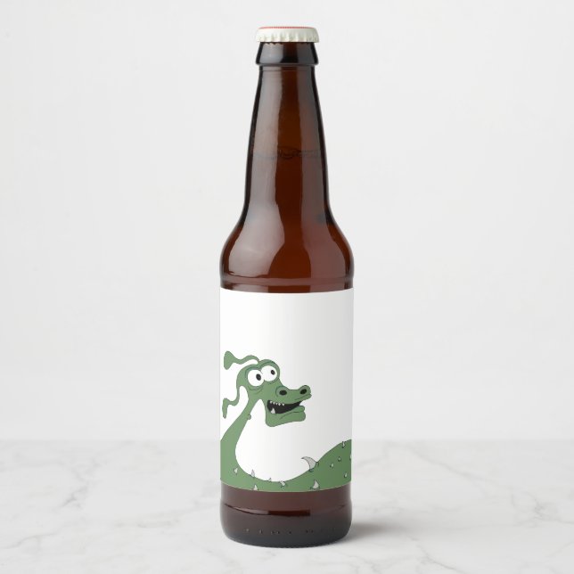 Étiquette Pour Bouteilles De Bière Bière Dragon (Devant)