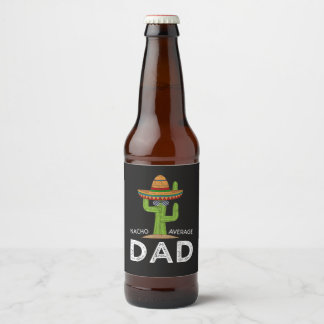 Étiquette Pour Bouteilles De Bière Blague de papa drôle hilarante _ Citation drôle pa
