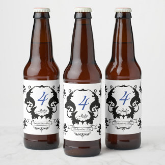 Étiquette Pour Bouteilles De Bière Carte de voeux pour la fête de l'indépendance des 
