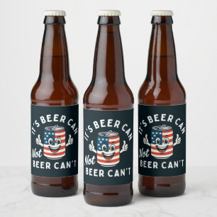 Étiquette Pour Bouteilles De Bière C'est la bière ne peut pas la bière ne peut pas dr