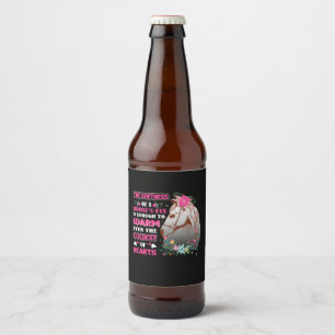 Étiquette Pour Bouteilles De Bière Cheval Art La douceur de l'oeil d'un cheval