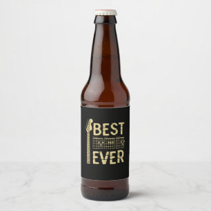 Étiquette Pour Bouteilles De Bière Citations grand-père   Meilleure guitare papa jama